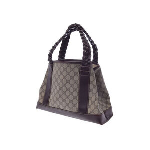 Gucci GG Plus handbag Black leather